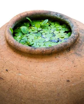 Earthenware jar Stock Photos