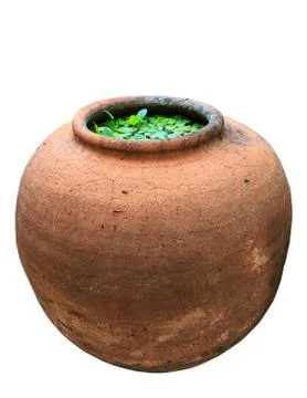 Earthenware jar Stock Photos