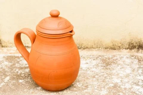 Earthenware Jug Foto stock