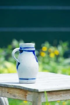 Earthenware pot from cologne Stock Photos