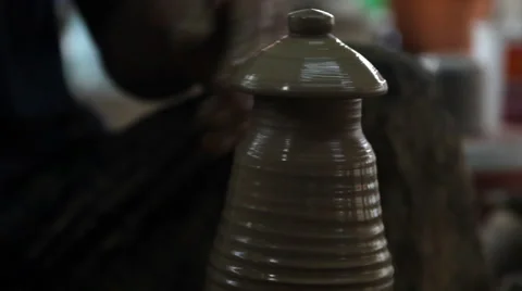 Earthenware pottery-making Stock Footage 60584338