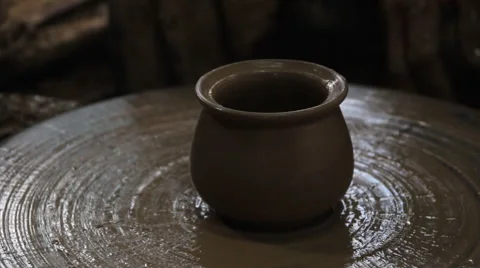 Earthenware pottery-making Video stock 60584364
