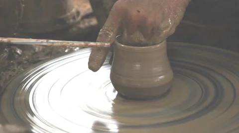 Earthenware, pottery-making Stock-Footage 60694291