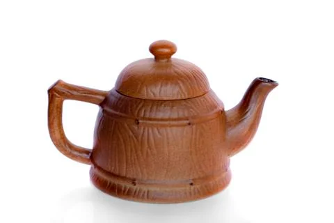 Earthenware teapot Stock Photos
