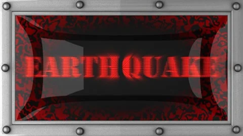 Earthquake on led Видео 8703989