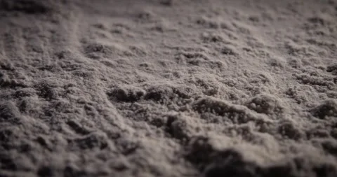 Earthquake modelled on the sand Stock Footage 324879363