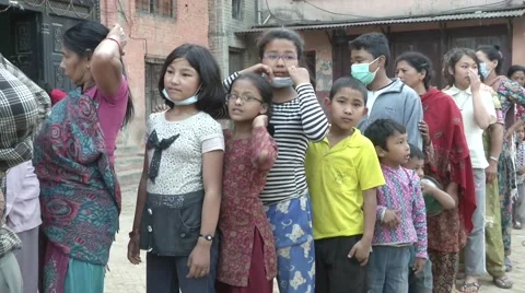 Earthquake Nepal Stock Footage 49973864