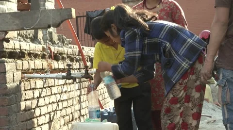 Earthquake Nepal  Stock Footage 49973901
