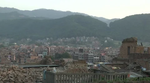 Earthquake Nepal  스톡 동영상 49973956