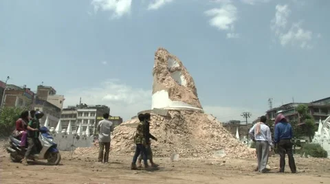 Earthquake Nepal Vidéo 49974542