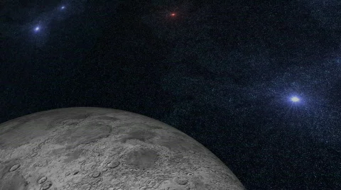Earthrise Stock Footage 449851