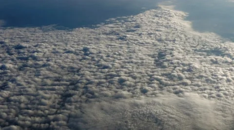Earth's atmosphere, Cloudy Skies, 4K Stock Footage 56222011