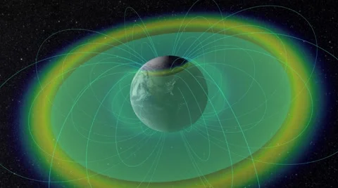 Earth's Radiation Belts And Plasmapause Stock Video Pond5