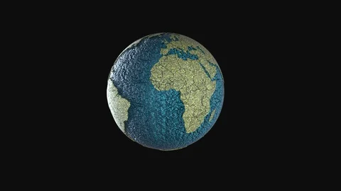 Earth's Rotation Stock Footage 104719499