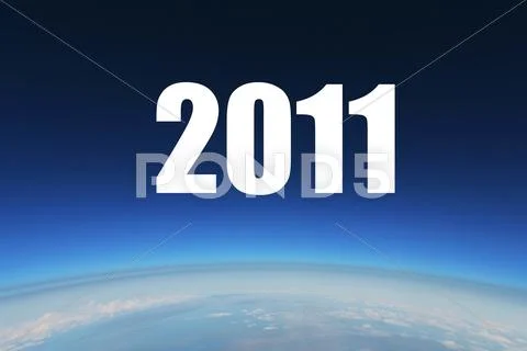 The earth's stratosphere Stock Illustration