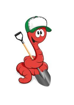Earthworm Illustrazione stock