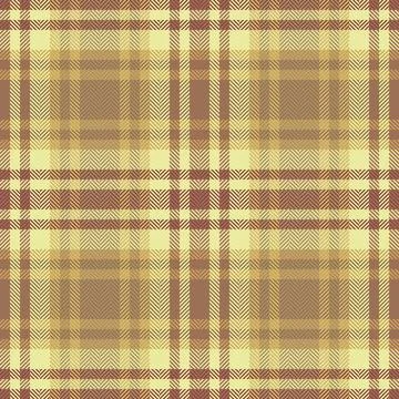 Earthy plaid pattern with warm, muted tones. Ideal for backgrounds, textiles, Illustrazione stock