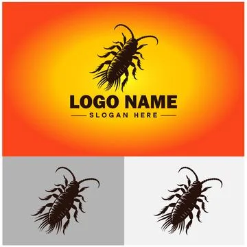 Earwig logo vector art icon graphics for business brand icon earwig logo te.. Stock Illustration