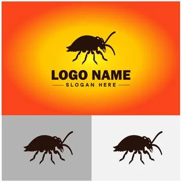 Earwig logo vector art icon graphics for business brand icon earwig logo te.. Illustrazione stock