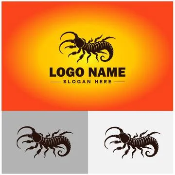 Earwig logo vector art icon graphics for business brand icon earwig logo te.. Stock-Illustration