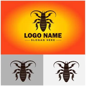 Earwig logo vector art icon graphics for business brand icon earwig logo te.. Illustrazione stock