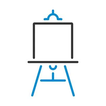 Easel Icon Stock Illustration