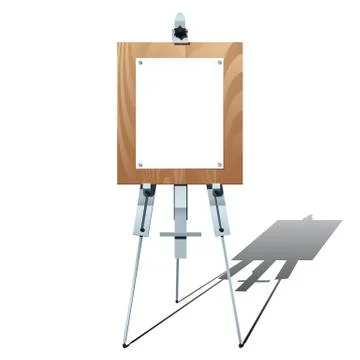 Easel Stock-Illustration