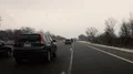 East bound on the I-96 expressway HD Footage