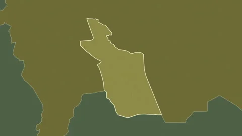 East Darfur, Sudan, extruded. Pattern Stock Footage 241383236