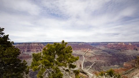 An East facing time lapse from Mohave Point in Grand Canyon National Park 库存影片 107196582