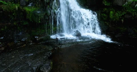 East Gill Force in Swaledale Stock Footage 336960648