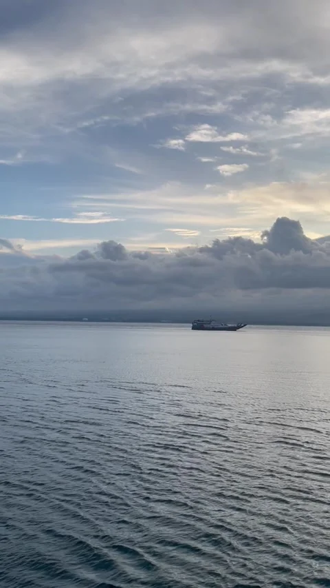 East Java to Bali Island Stock Footage 213265030