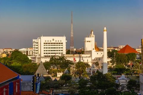 East Java Governor's Office at Surabaya city Stock Photos