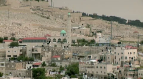 East Jerusalem Stock Footage 10869692