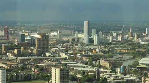 East London UK Stock Footage