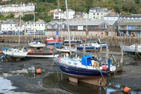 East Looe River Stock-Fotos