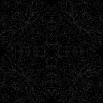 East pattern 4 zz Stock Illustration