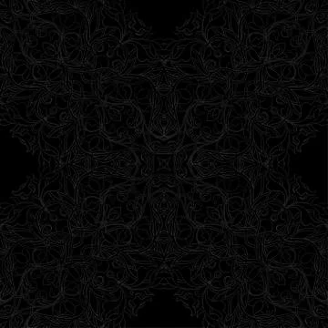 East pattern 4 zz Stock Illustration