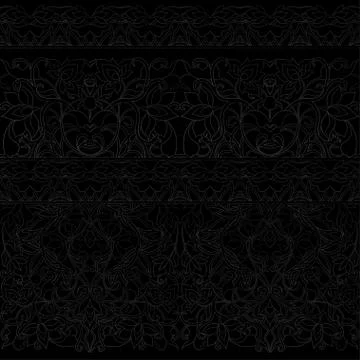 East pattern 4 zz Stock Illustration