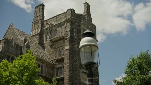 East Pyne Hall At Princeton University Stock Footage 340261370