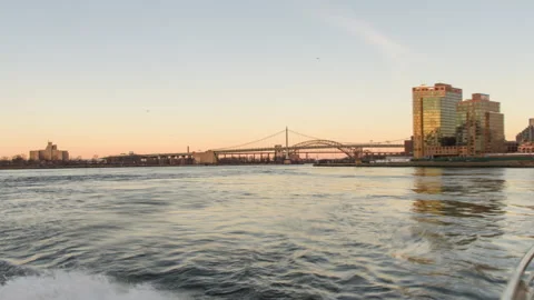 East River Queensboro Hyperlapse (Two of Four) Stock Footage 233943558
