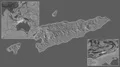 East Timor framed and extracted. Bilevel 4k or 4k+ Resolution