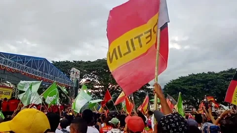 East Timor Solidarity Campign Stock Footage 171852755