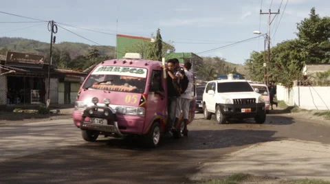 East Timor traffic jam Video stock 48169321