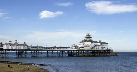 The Eastbourne pier Stock Footage 65438754