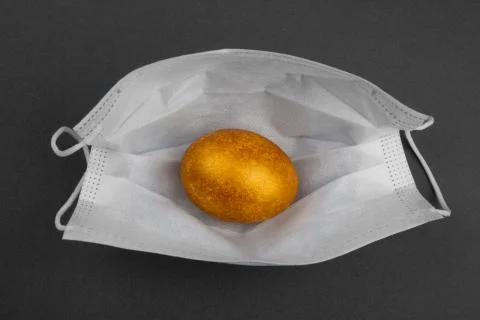 Easter 2020 concept egg Stock Photos