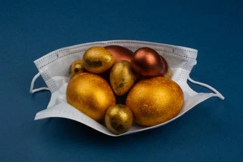 Easter 2020 concept eggs Foto stock