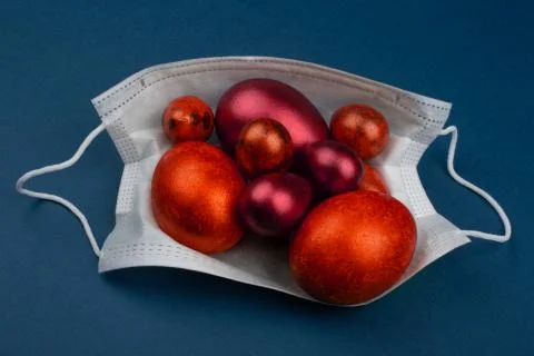 Easter 2020 concept eggs Stock-Fotos