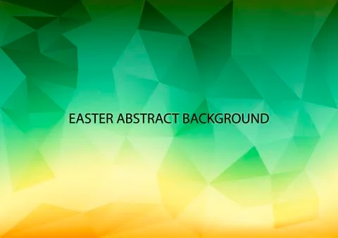 Easter Abstract Background イラスト素材