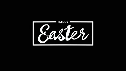 Easter animation Stock Footage 234160901